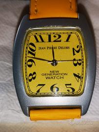 Orologio, Jean Pierre  Giallo, funzionante