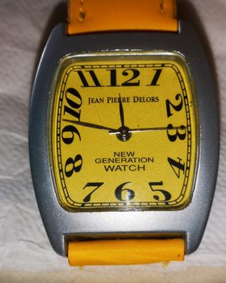 Orologio, Jean Pierre  Giallo, funzionante