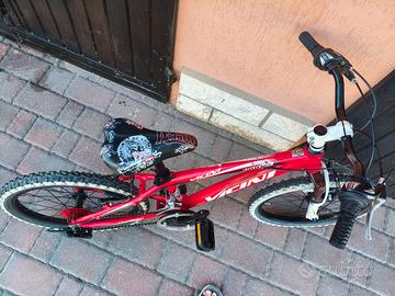 bici del 20 usata da bambino in alluminio 