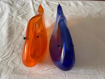 Pesci bora bora Sculture in vetro di Murano