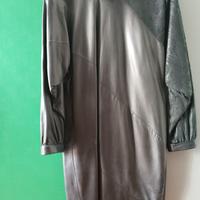 Abito anni 80 in pelle taglia 44