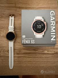 Garmin Fenix 6S Pro Rose Gold/Bianco