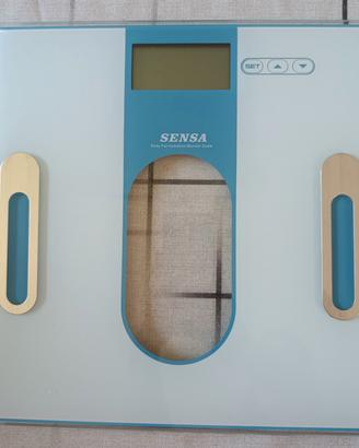 Bilancia digitale in vetro pesa persone