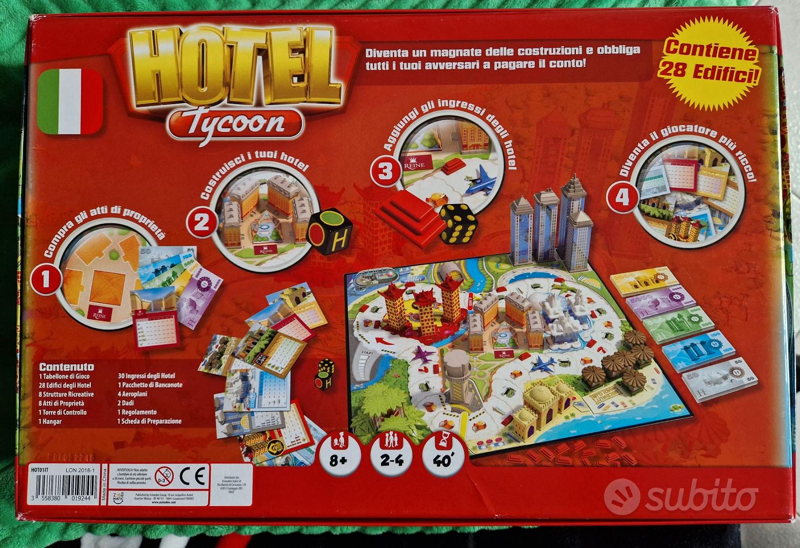 Hotel Tycoon gioco da tavolo - Tutto per i bambini In vendita a Latina