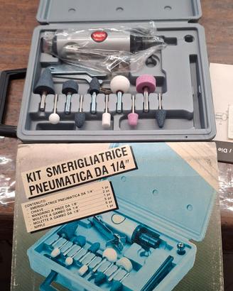 Kit Smerigliatrice pneumatica da 1/4