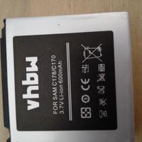 Batteria vhbw SAMSUNG C178/C170
