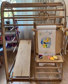 Parco giochi goodevas 7 in 1 da interno per bambin