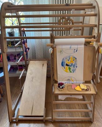 Parco giochi goodevas 7 in 1 da interno per bambin