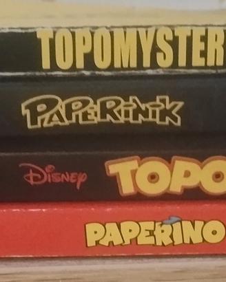 Topomistery + Paperinik + Toponoir + Paperino 