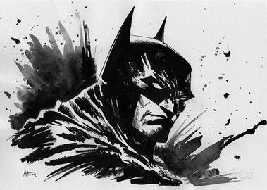 disegno a china Batman 