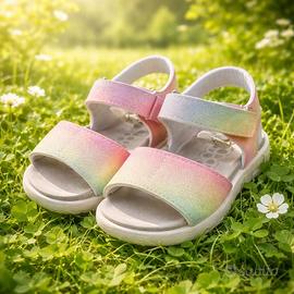 Sandali multicolori chicco