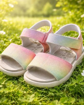 Sandali multicolori chicco