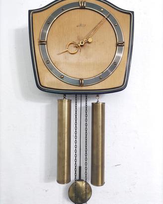 176245 Antico orologio da parete a due pesi