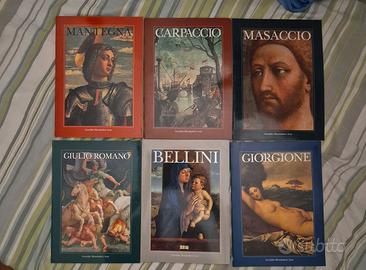 Lotto 6 Libri d'Arte "I Grandi Maestri" Mondadori 