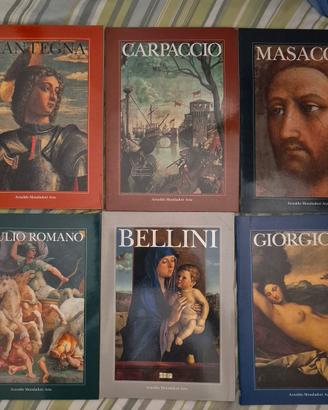 Lotto 6 Libri d'Arte "I Grandi Maestri" Mondadori 