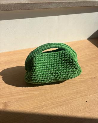 Borsa in lana fatta a mano 