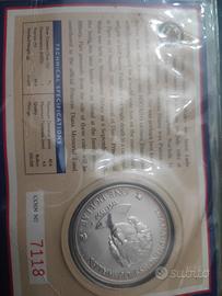 lady diana monete in argento