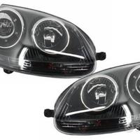 Fanali GOLF V 5 look GTI R32 Black Edition