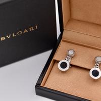 bvlgari orecchini oro bianco diamanti bulgari