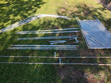 Serra in alluminio 3x4m