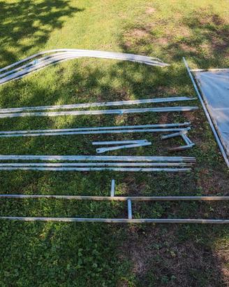 Serra in alluminio 3x4m