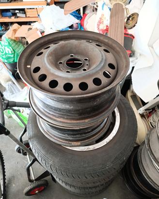 6 Cerchioni auto Opel Zafira misura 15