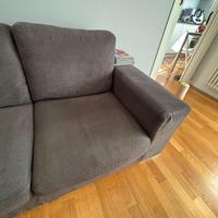 Divano Angolare con Penisola – Grigio Antracite