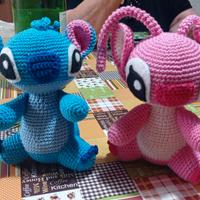 Amigurumi  Stitch e Angel 