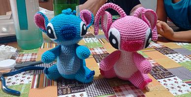 Amigurumi  Stitch e Angel 