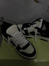 Off White Sneakers Out Of Office Nero/Bianco