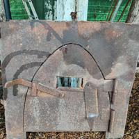 sportello forno antico 