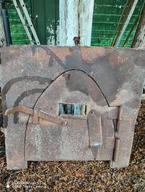 sportello forno antico 