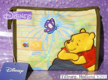 🐻 Disney WINNIE POOH astuccio cartoleria VINTAGE