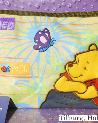🐻 Disney WINNIE POOH astuccio cartoleria VINTAGE
