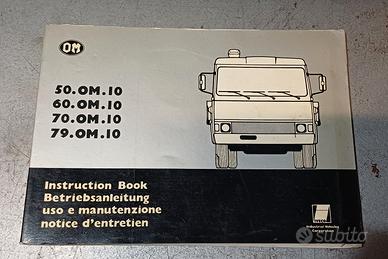 Libretto OM 50 uso manutenzione 