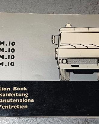Libretto OM 50 uso manutenzione 