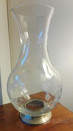 Vaso in cristallo vintage