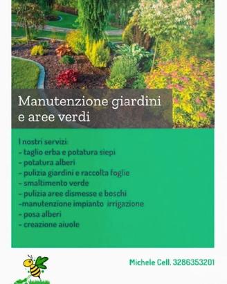 manutenzione giardini e aree verdi 