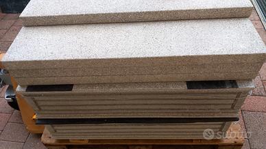 soglie in cemento levigate