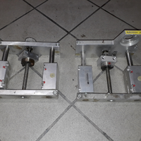 Asse z completo di chiocciola - corsa 100mm