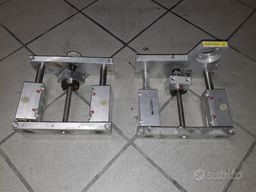 Asse z completo di chiocciola - corsa 100mm