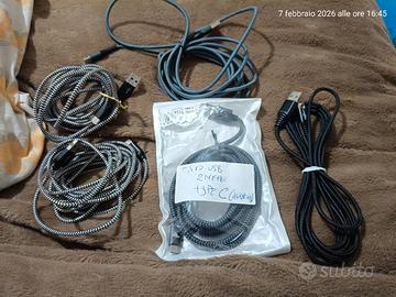Cavi Ricarica Usb-A Usb-C Nuovi Leggi Descrizione