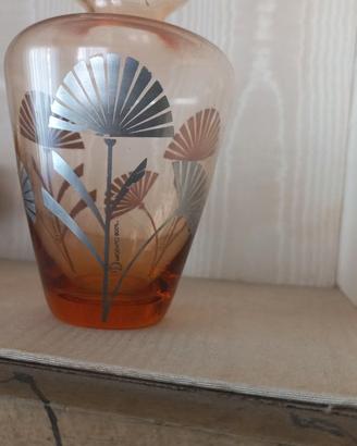 Vasetto vetro e argento art Deco'