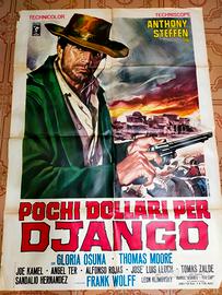 POCHI DOLLARI PER DJANGO manifesto 