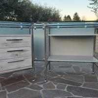 Scrivania di Design SOLDATI Italy - Vetro e Acciai