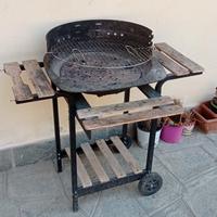 barbeque, griglia a carbonella