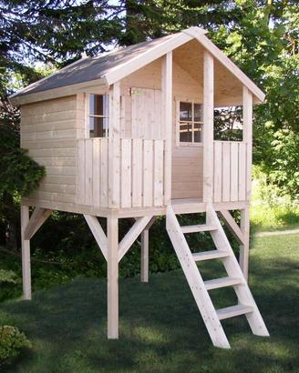 CASETTA RIALZATA TOBY 180X180X288H spess. 16mm