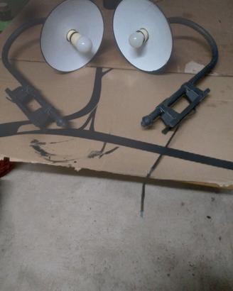 Coppia di lampioni da esterno