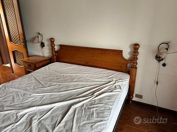 camera da letto in puro legno