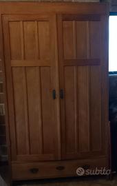 armadio in ciliegio anni 30